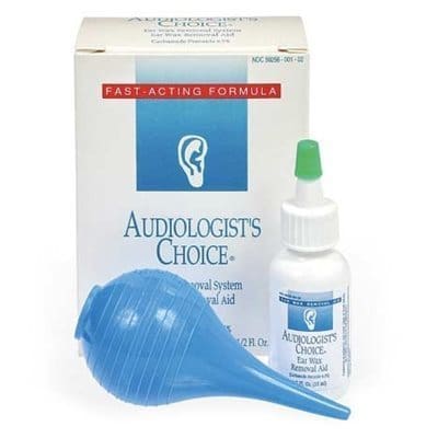 Audiologist's Choice Earwax Removal System with Drops & Bulb Syringe from North Houston Hearing Solutions
