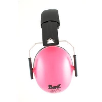 Baby Banz Junior Earmuff - Pink from North Houston Hearing Solutions