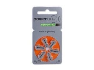 PowerOne MF Batteries Size 13 from North Houston Hearing Solutions