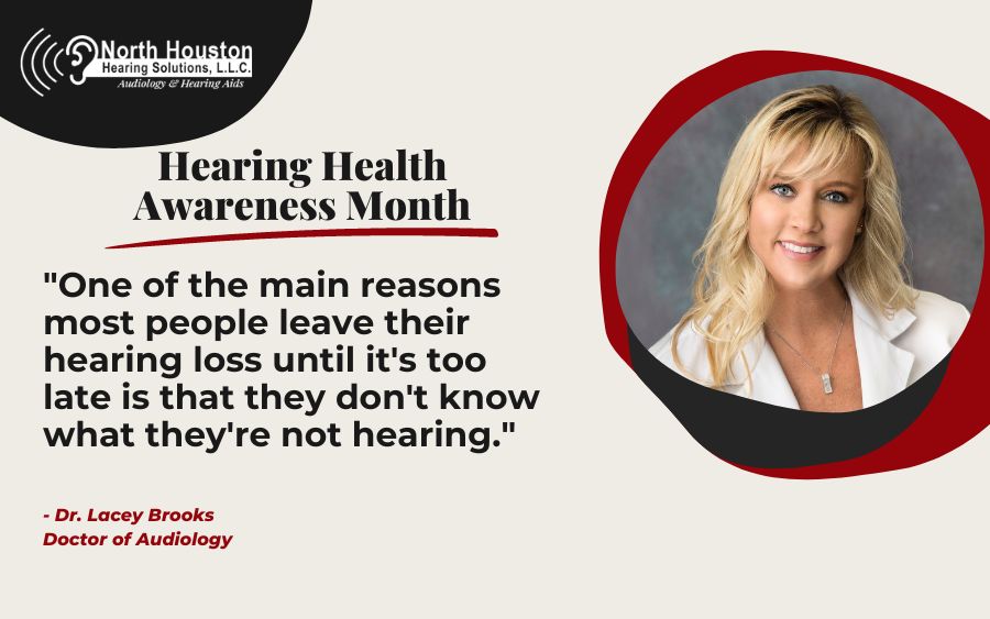 One of the main reasons most people leave their hearing loss until it's too late is that they don't know what they're not hearing
